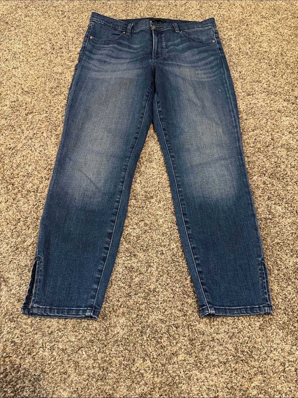 J Brand Ankle Stretch Denim Jeans in Medium Blue Size 31R